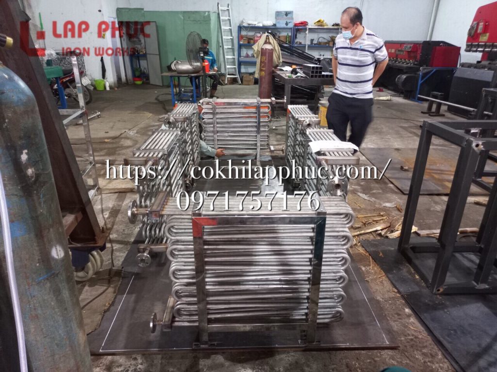 Gia công uốn ống inox sắt thép - CƠ KHÍ LẬP PHÚC